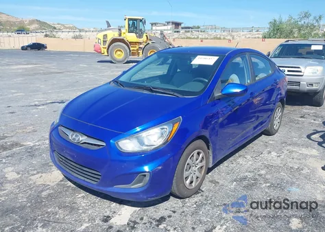 2013 Hyundai Accent Gls z USA, uszkodzony, nr VIN KMHCT4AE0DU541971